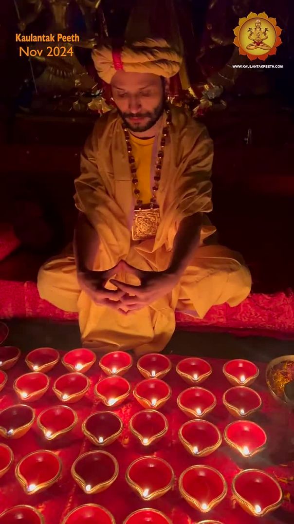 Mahalakshmi Mudramala On Diwali by #ishaputra #kulantpeeth #kaulantakpeeth